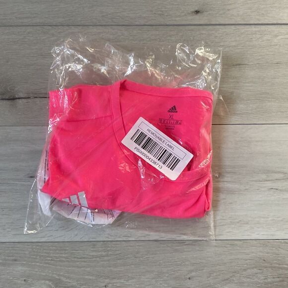 Adidas‎ ESTRO 19 JERSEY JR - PINK FOOTBALL SHIRT Size XL in pink and white NWT - Picture 8 of 11